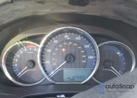 2015 Toyota Corolla Le z USA, uszkodzony, nr VIN 5YFBURHE4FP318221